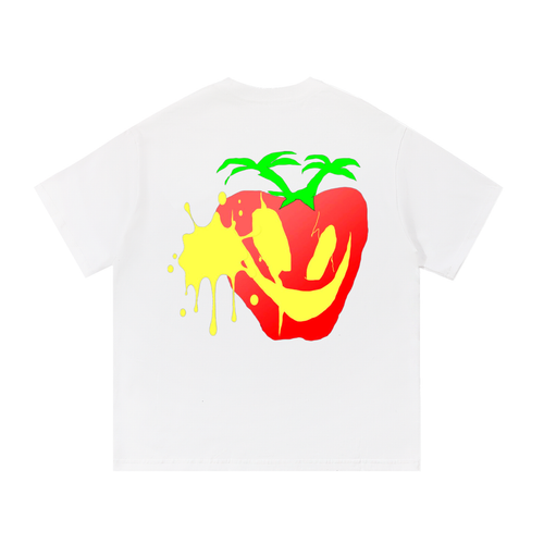 WHITE APPLE TEE